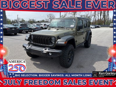 2026 Jeep Wrangler WRANGLER 4-DOOR WILLYS