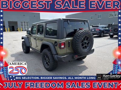 2026 Jeep Wrangler WRANGLER 4-DOOR WILLYS