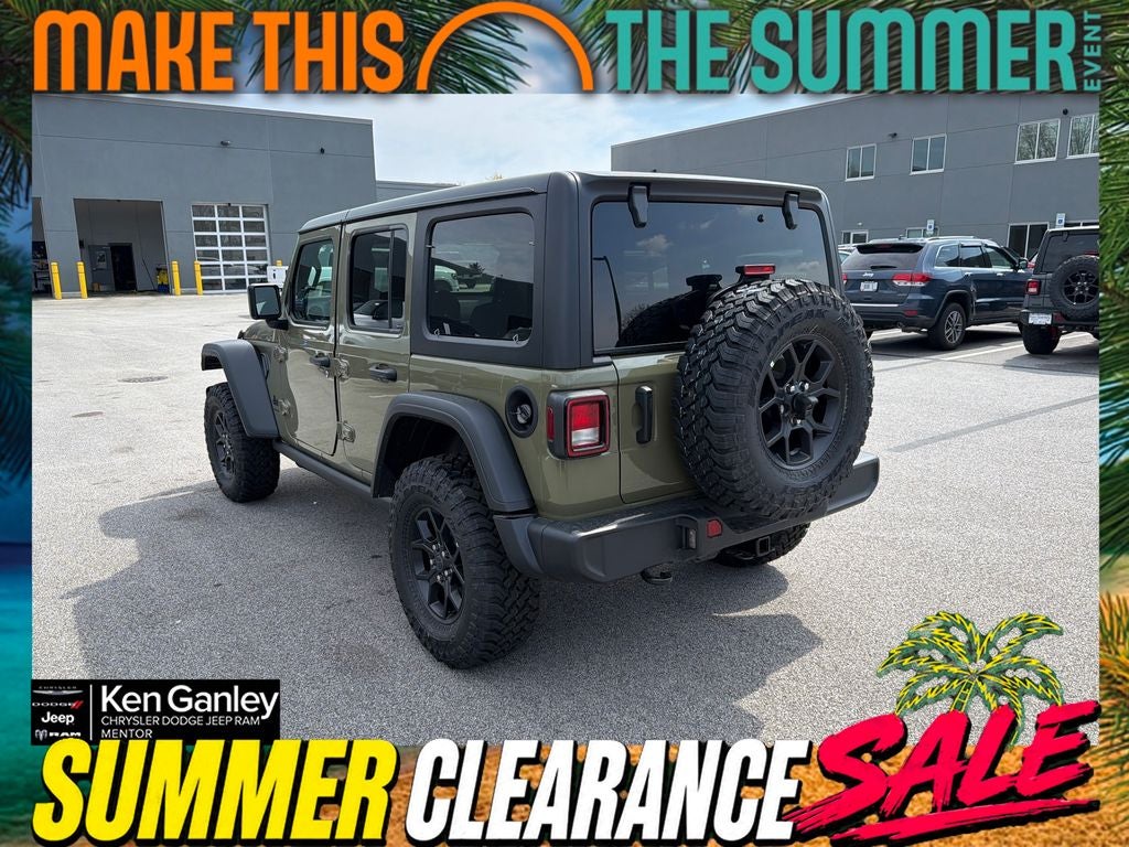 2026 Jeep Wrangler WRANGLER 4-DOOR WILLYS