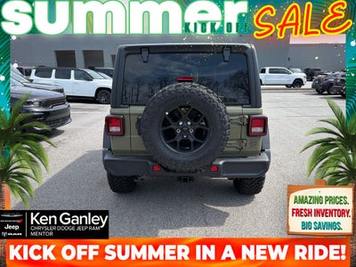 2026 Jeep Wrangler WRANGLER 4-DOOR WILLYS