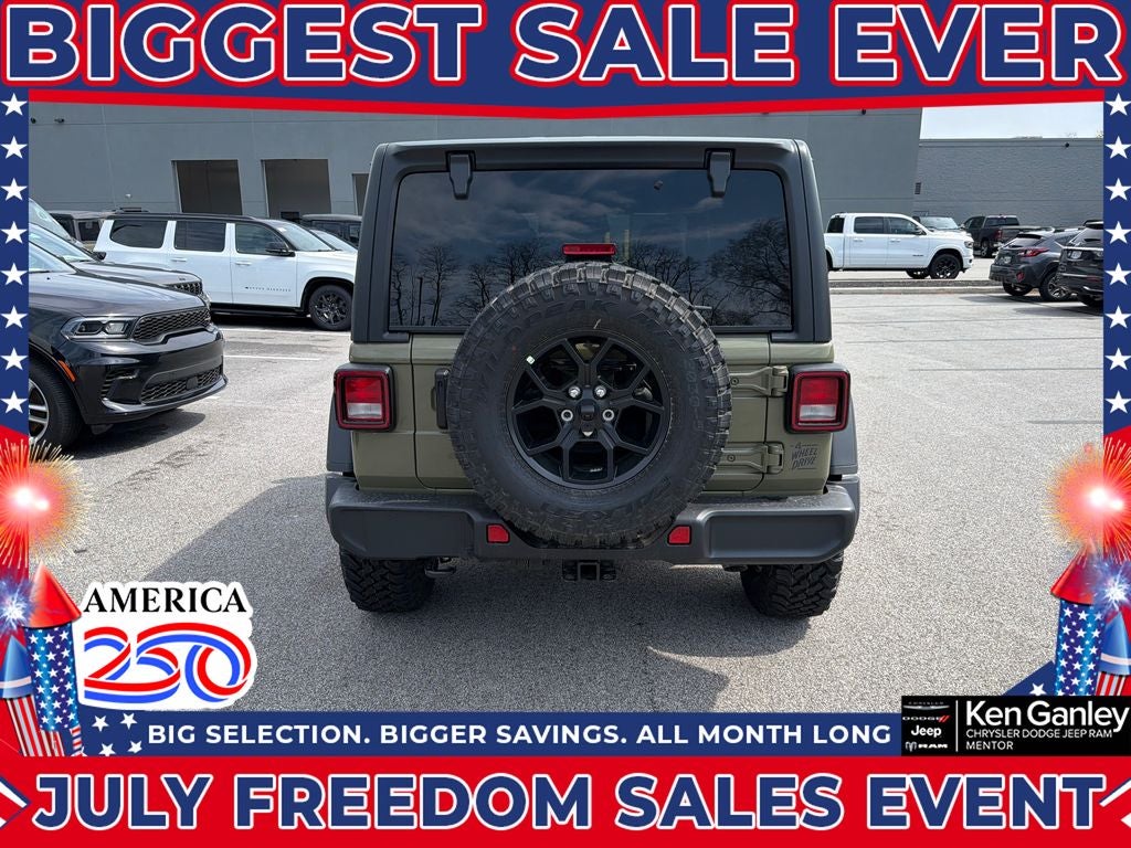 2026 Jeep Wrangler WRANGLER 4-DOOR WILLYS