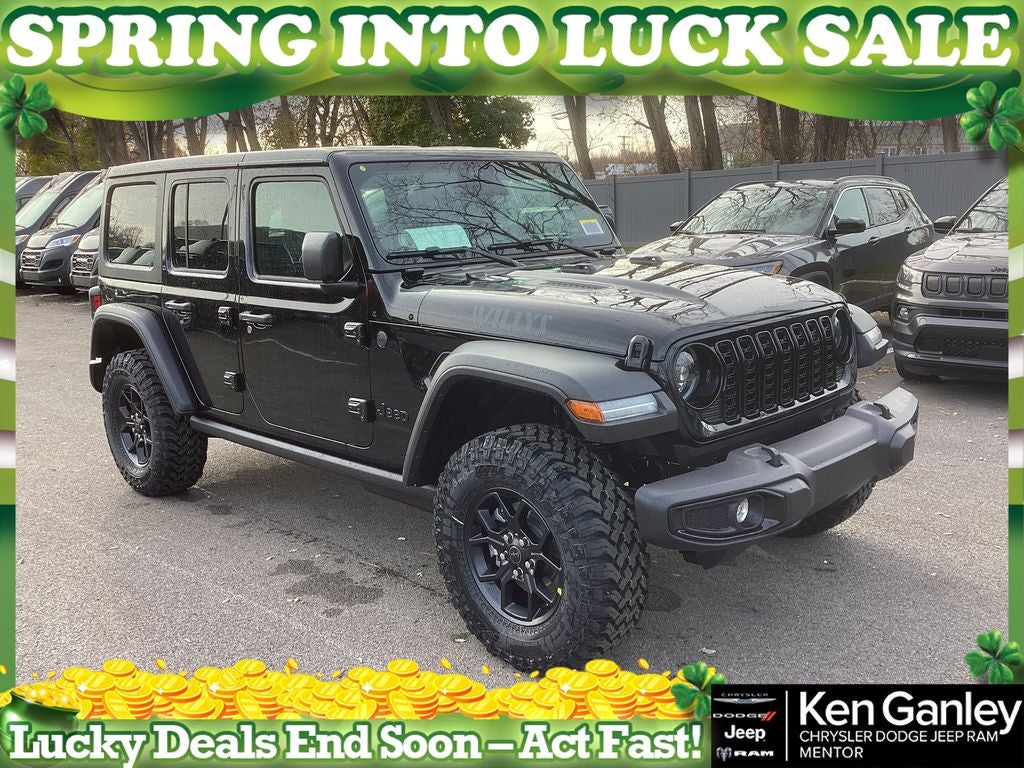2026 Jeep Wrangler WRANGLER 4-DOOR WILLYS