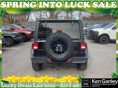 2026 Jeep Wrangler WRANGLER 4-DOOR WILLYS