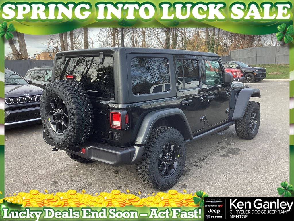 2026 Jeep Wrangler WRANGLER 4-DOOR WILLYS