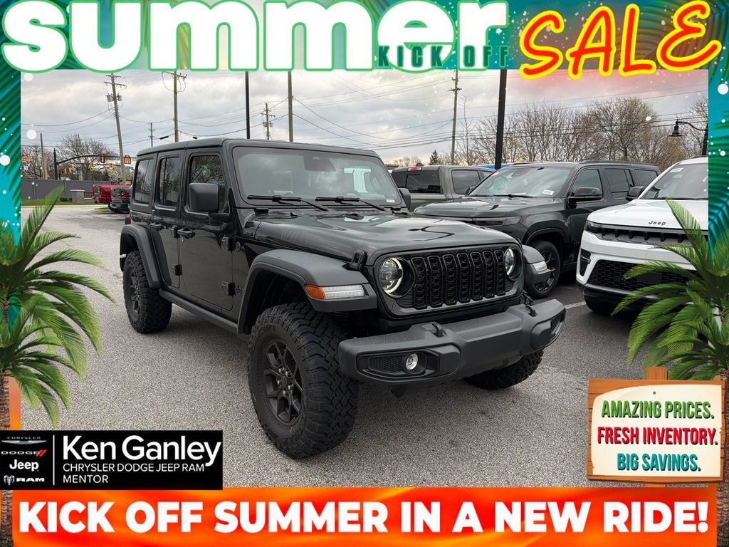 2026 Jeep Wrangler WRANGLER 4-DOOR WILLYS