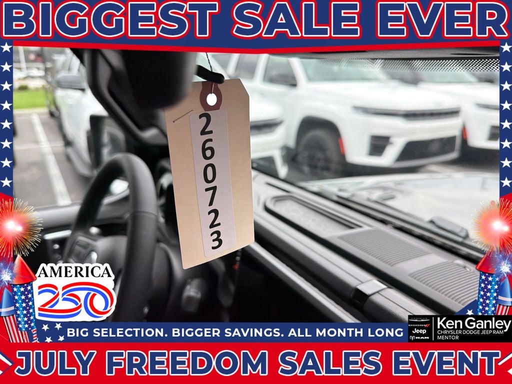 2026 Jeep Wrangler WRANGLER 4-DOOR WILLYS