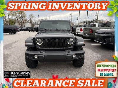 2026 Jeep Wrangler WRANGLER 4-DOOR WILLYS