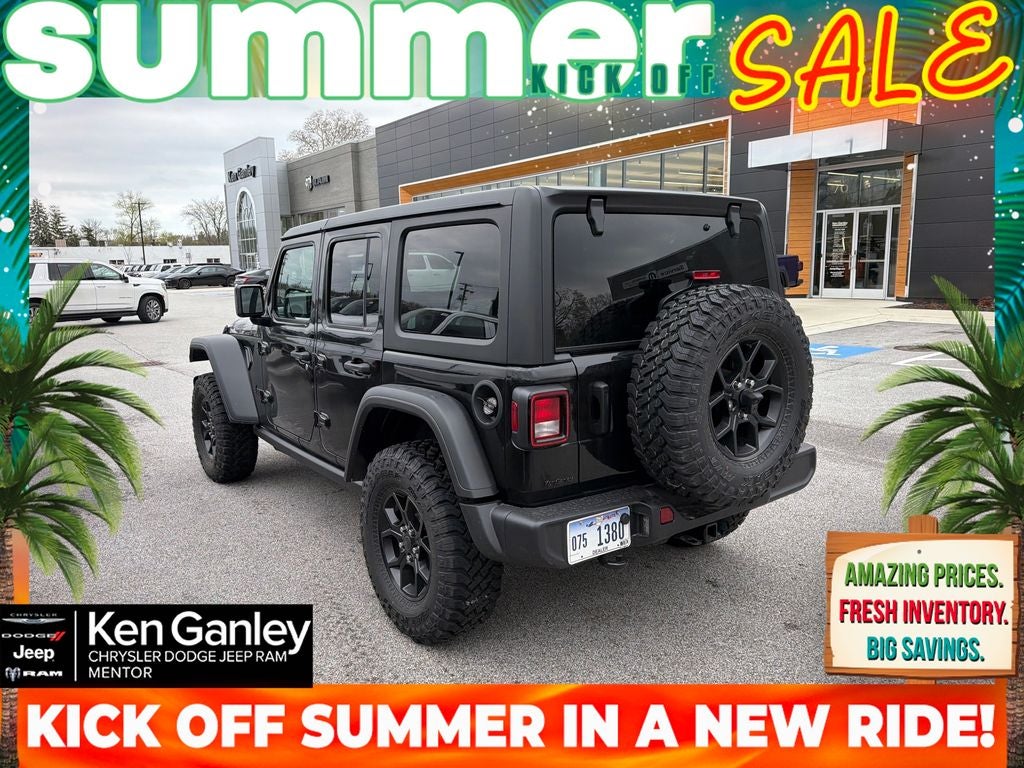 2026 Jeep Wrangler WRANGLER 4-DOOR WILLYS