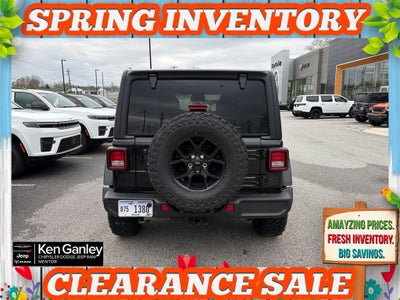 2026 Jeep Wrangler WRANGLER 4-DOOR WILLYS