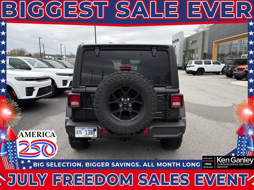 2026 Jeep Wrangler WRANGLER 4-DOOR WILLYS