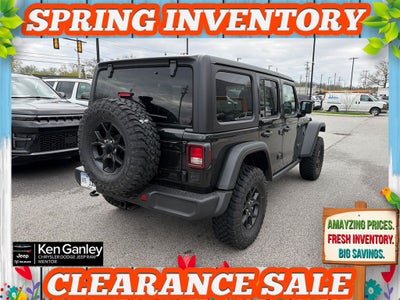 2026 Jeep Wrangler WRANGLER 4-DOOR WILLYS