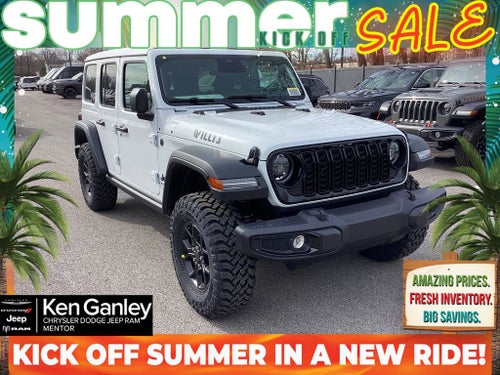 2026 Jeep Wrangler WRANGLER 4-DOOR WILLYS