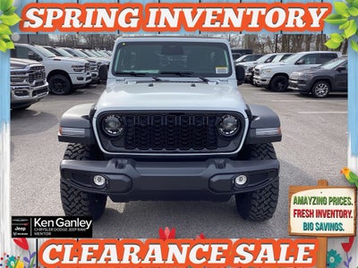 2026 Jeep Wrangler WRANGLER 4-DOOR WILLYS