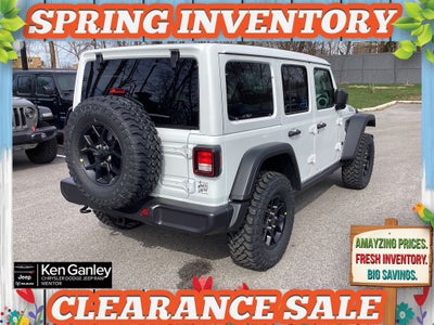 2026 Jeep Wrangler WRANGLER 4-DOOR WILLYS