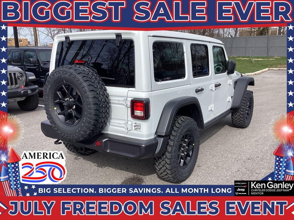 2026 Jeep Wrangler WRANGLER 4-DOOR WILLYS
