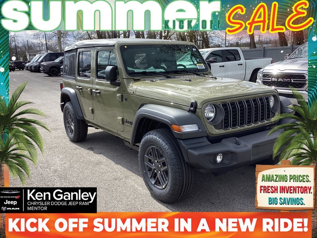 2026 Jeep Wrangler WRANGLER 4-DOOR SPORT