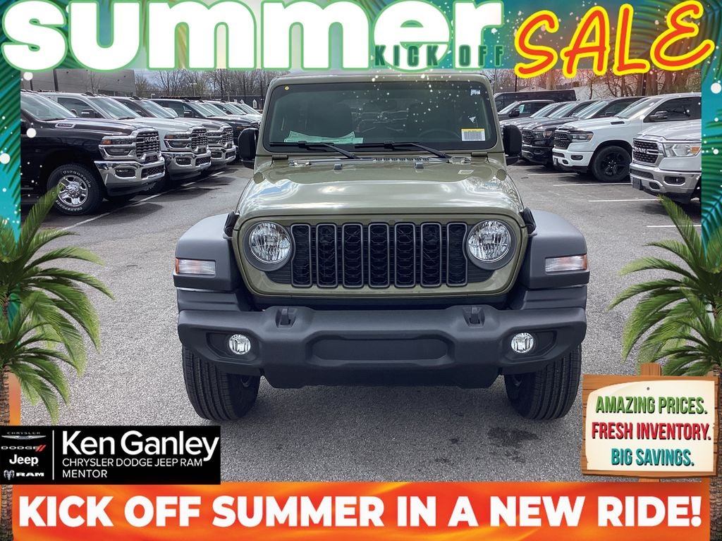 2026 Jeep Wrangler WRANGLER 4-DOOR SPORT