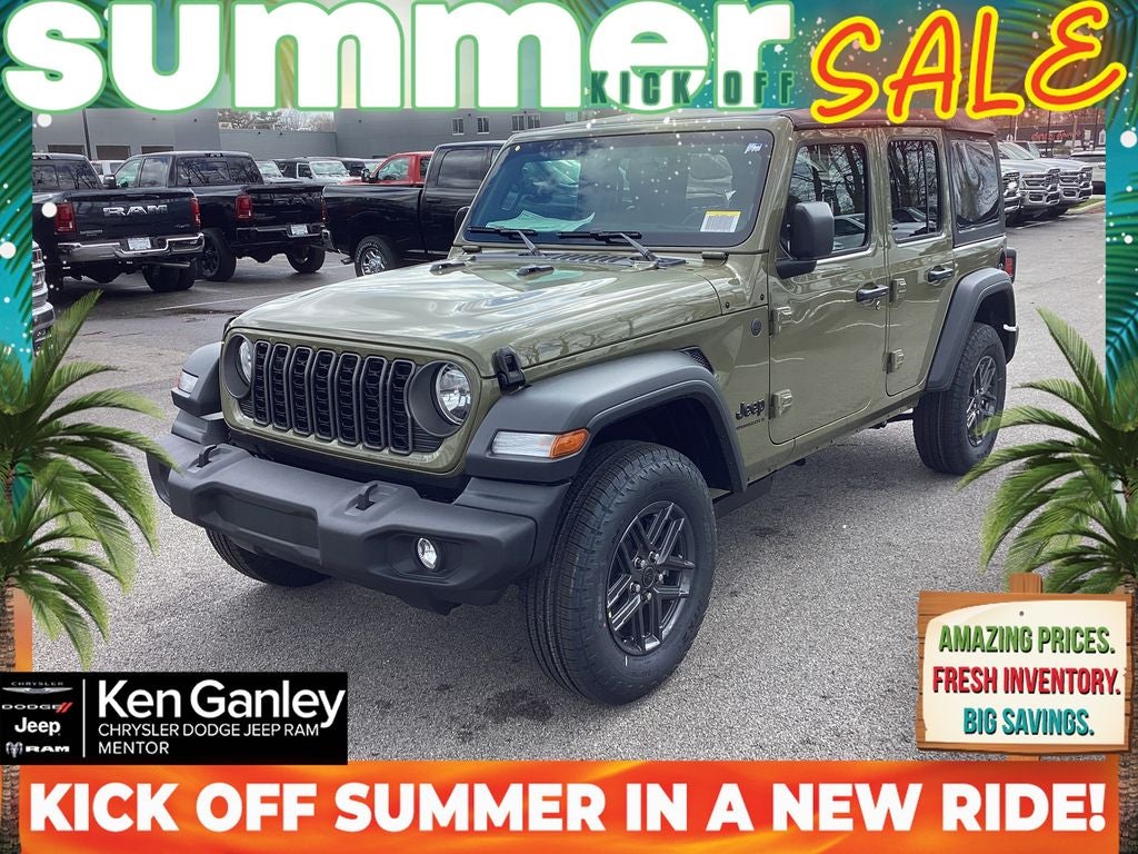 2026 Jeep Wrangler WRANGLER 4-DOOR SPORT