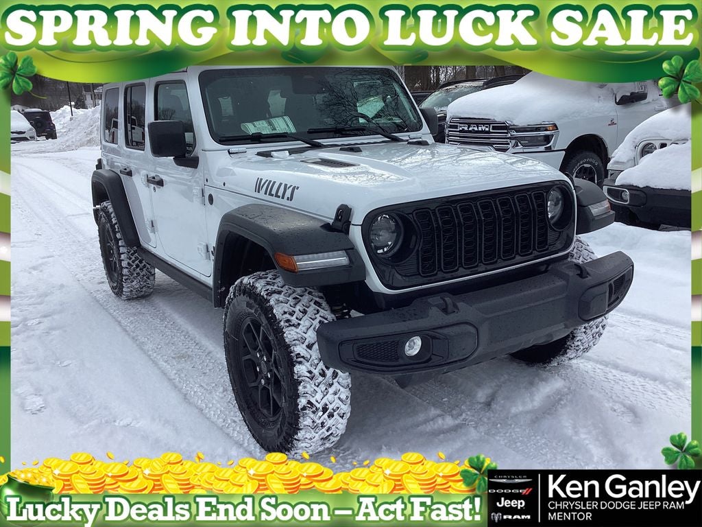 2026 Jeep Wrangler WRANGLER 4-DOOR WILLYS