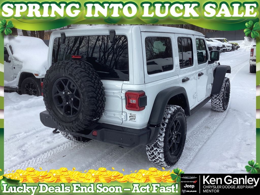 2026 Jeep Wrangler WRANGLER 4-DOOR WILLYS