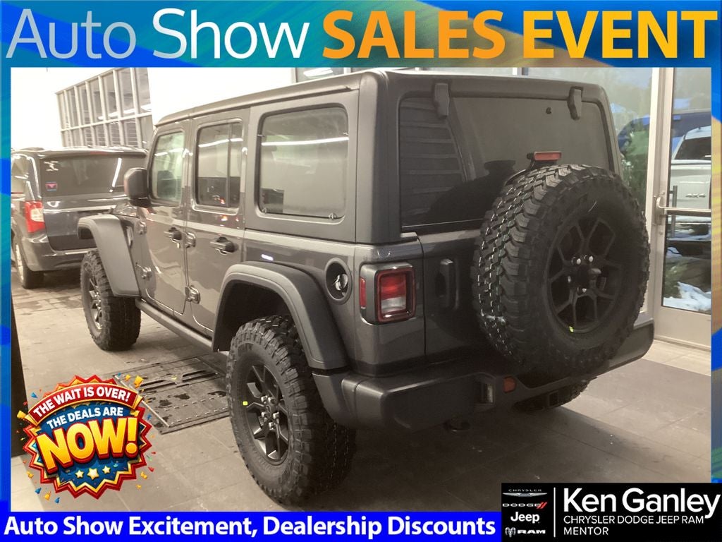 2026 Jeep Wrangler WRANGLER 4-DOOR WILLYS