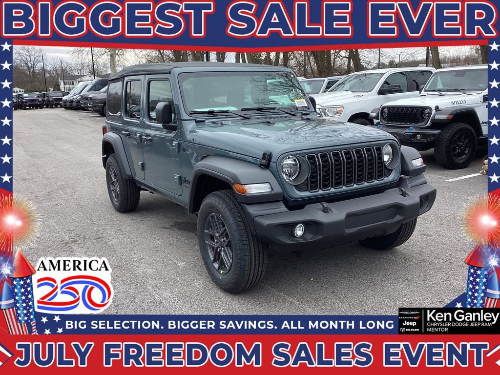2026 Jeep Wrangler WRANGLER 4-DOOR SPORT