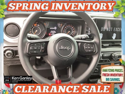 2026 Jeep Wrangler WRANGLER 4-DOOR SPORT