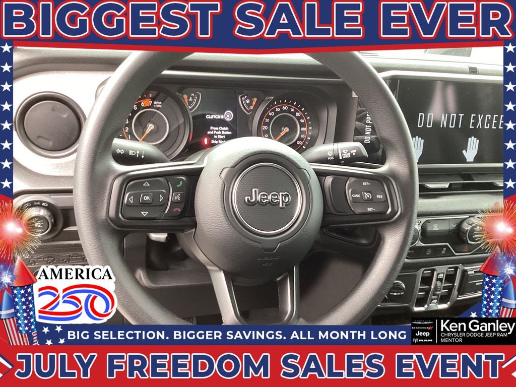2026 Jeep Wrangler WRANGLER 4-DOOR SPORT