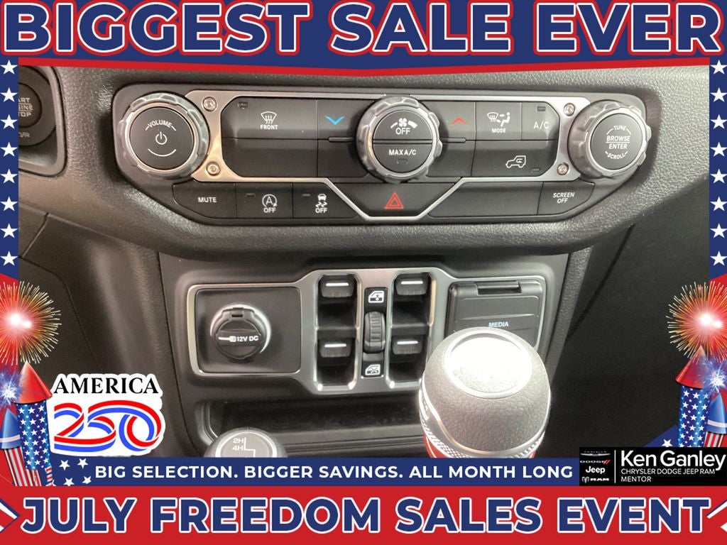 2026 Jeep Wrangler WRANGLER 4-DOOR SPORT
