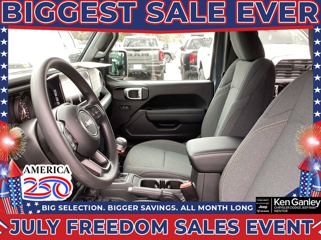 2026 Jeep Wrangler WRANGLER 4-DOOR SPORT
