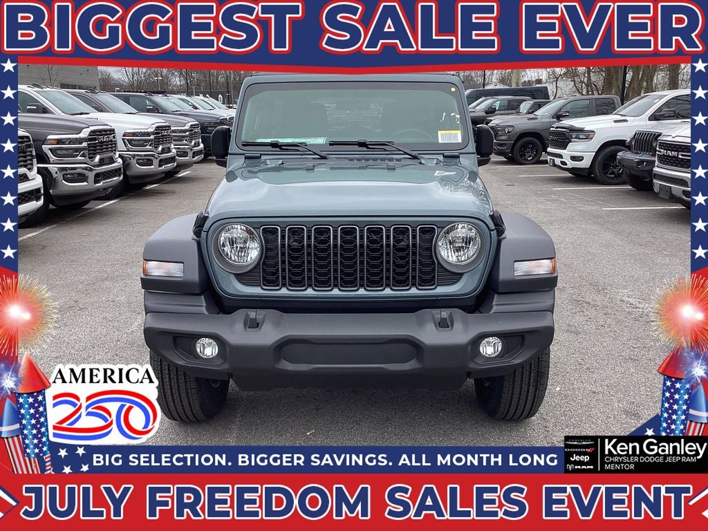 2026 Jeep Wrangler WRANGLER 4-DOOR SPORT