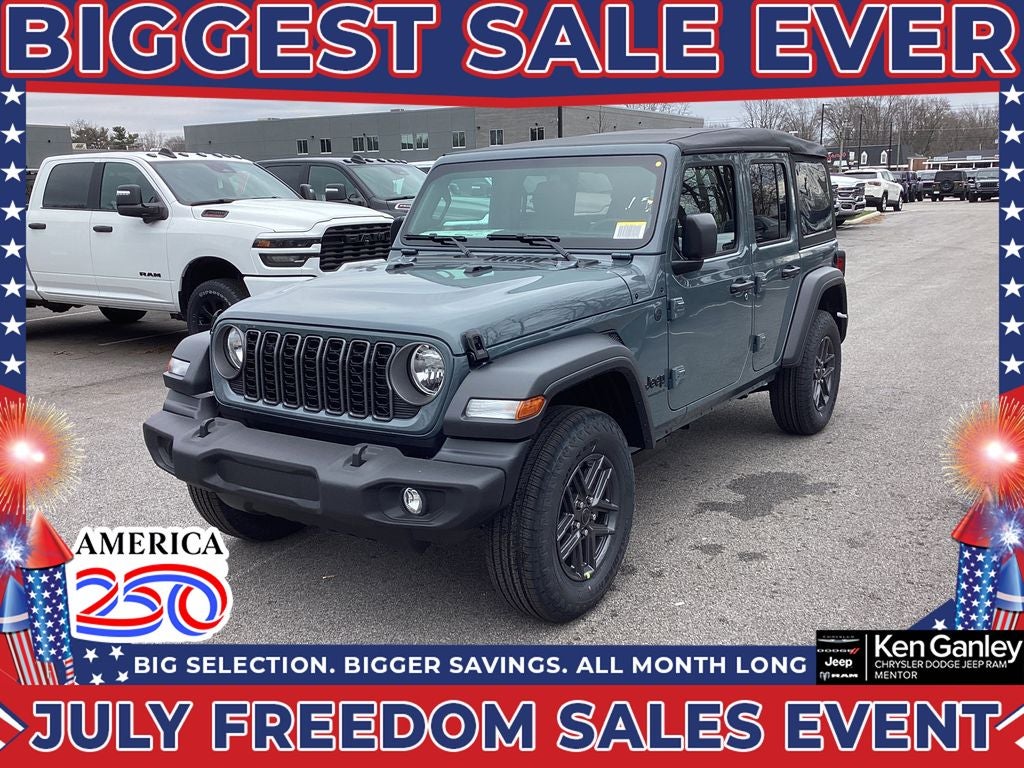 2026 Jeep Wrangler WRANGLER 4-DOOR SPORT