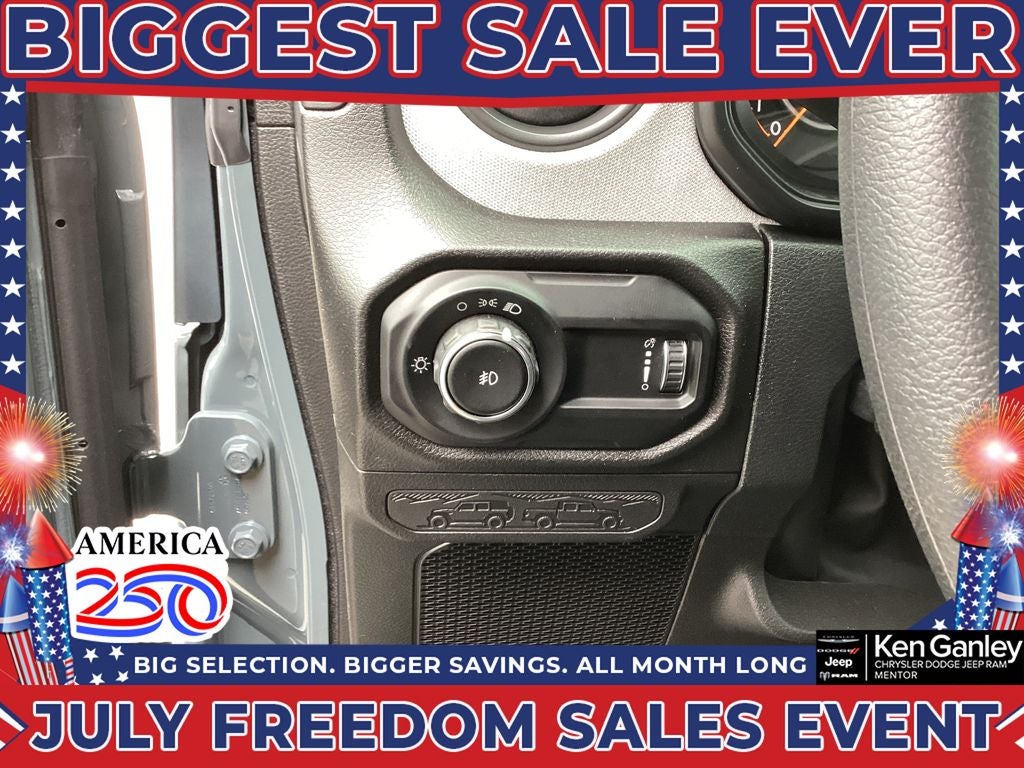 2026 Jeep Wrangler WRANGLER 4-DOOR SPORT