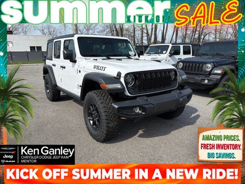 2026 Jeep Wrangler WRANGLER 4-DOOR WILLYS