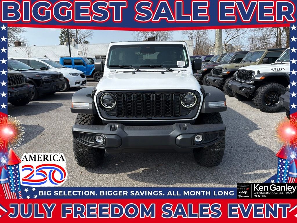 2026 Jeep Wrangler WRANGLER 4-DOOR WILLYS