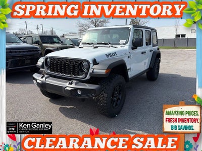 2026 Jeep Wrangler WRANGLER 4-DOOR WILLYS