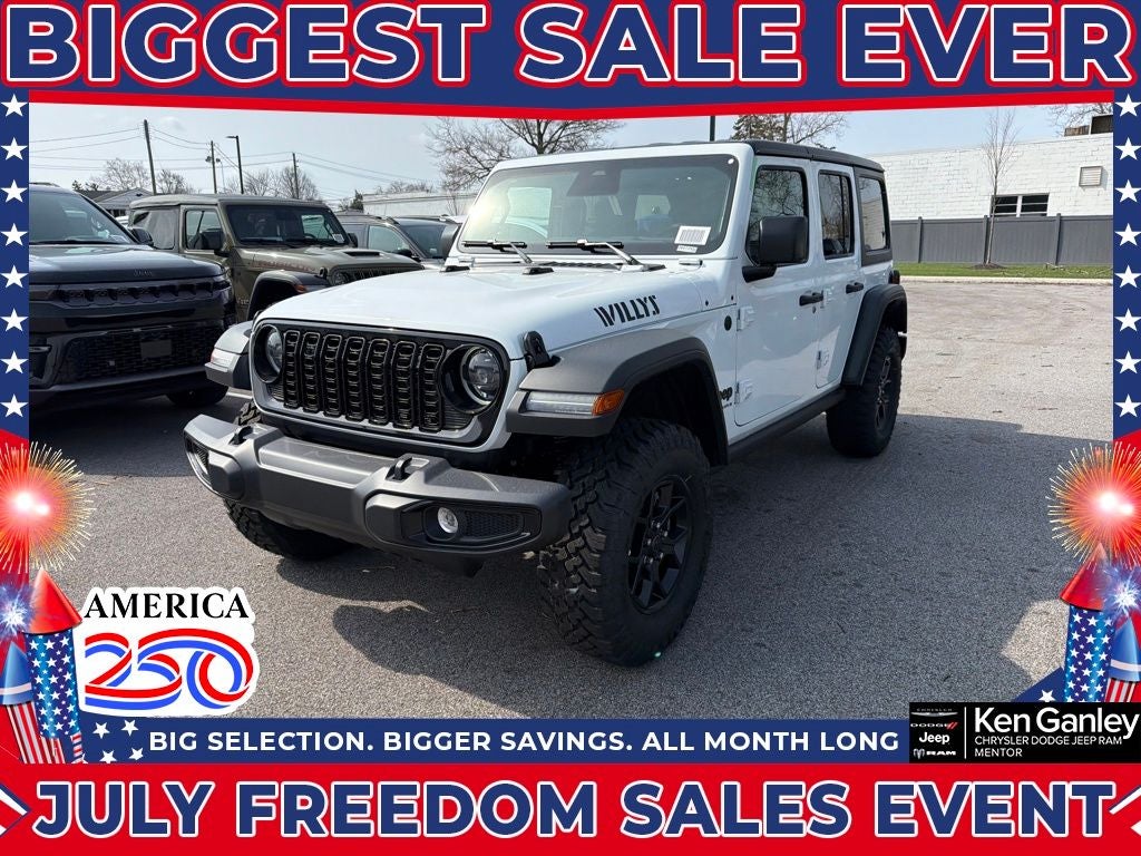 2026 Jeep Wrangler WRANGLER 4-DOOR WILLYS