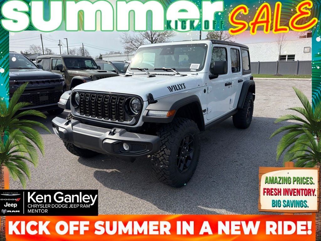 2026 Jeep Wrangler WRANGLER 4-DOOR WILLYS