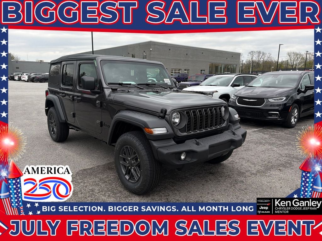 2026 Jeep Wrangler WRANGLER 4-DOOR SPORT