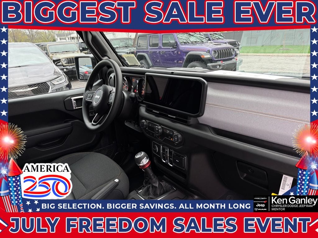 2026 Jeep Wrangler WRANGLER 4-DOOR SPORT