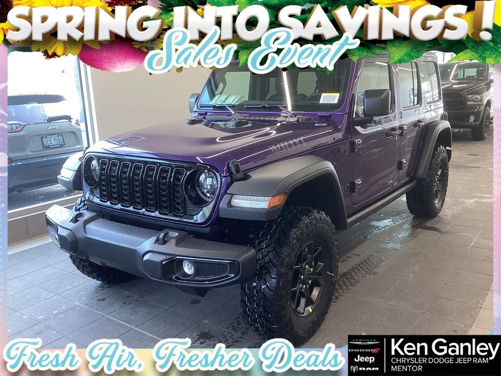 2026 Jeep Wrangler WRANGLER 4-DOOR WILLYS