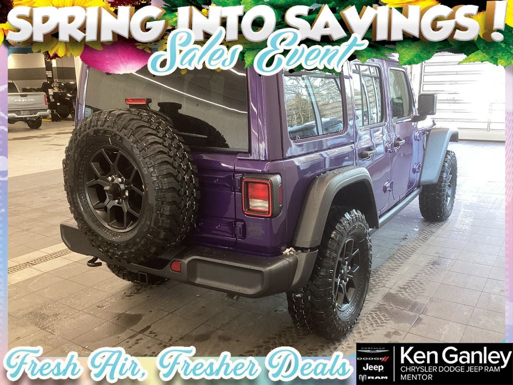 2026 Jeep Wrangler WRANGLER 4-DOOR WILLYS