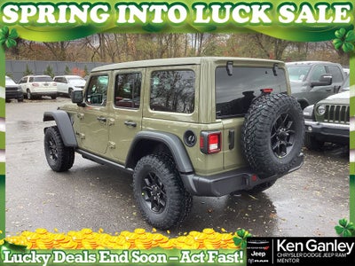 2026 Jeep Wrangler WRANGLER 4-DOOR WILLYS