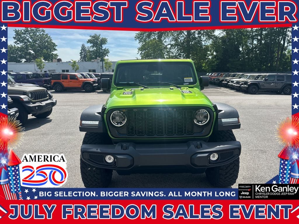 2026 Jeep Wrangler WRANGLER 4-DOOR WILLYS