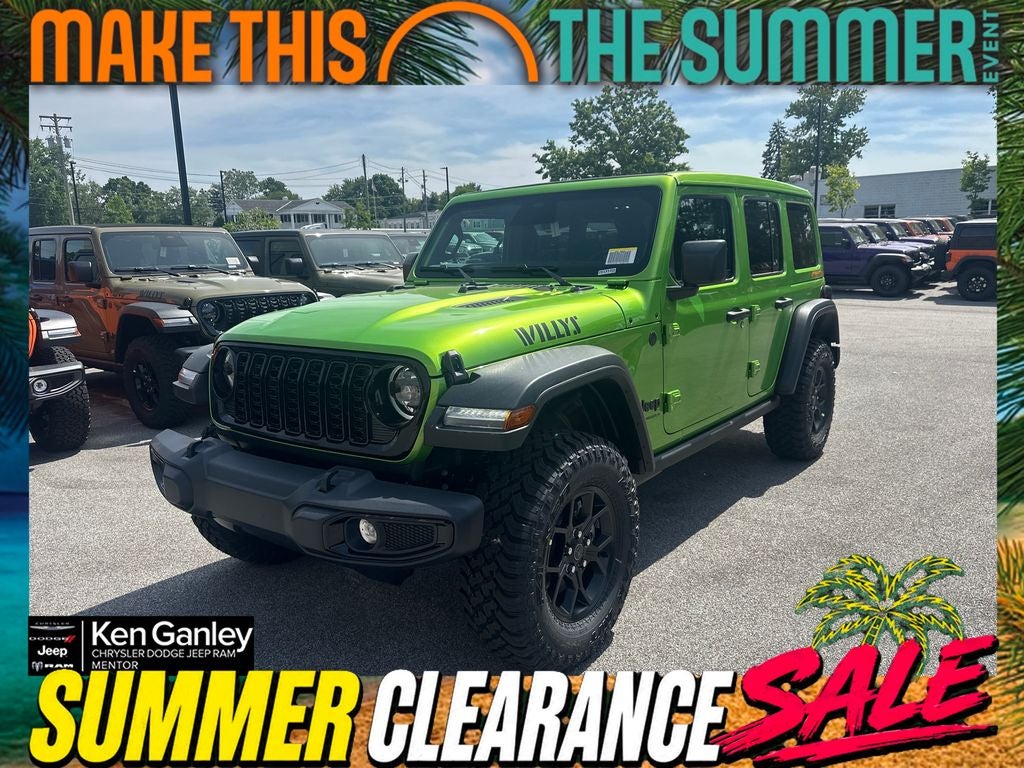 2026 Jeep Wrangler WRANGLER 4-DOOR WILLYS