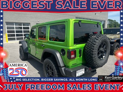 2026 Jeep Wrangler WRANGLER 4-DOOR WILLYS