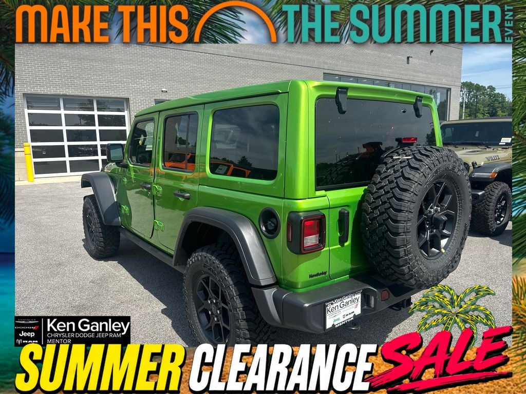 2026 Jeep Wrangler WRANGLER 4-DOOR WILLYS