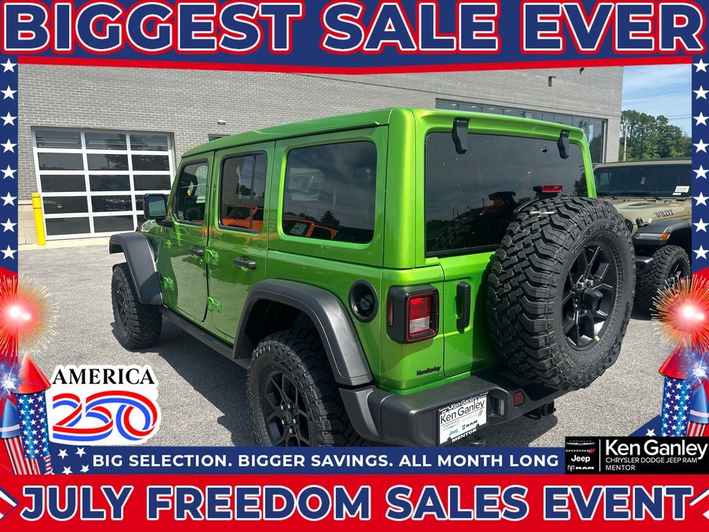 2026 Jeep Wrangler WRANGLER 4-DOOR WILLYS