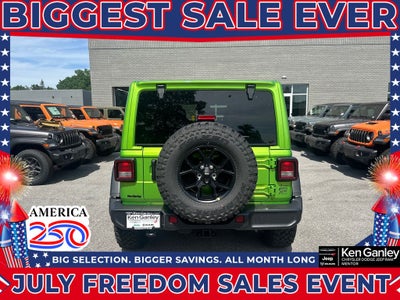 2026 Jeep Wrangler WRANGLER 4-DOOR WILLYS