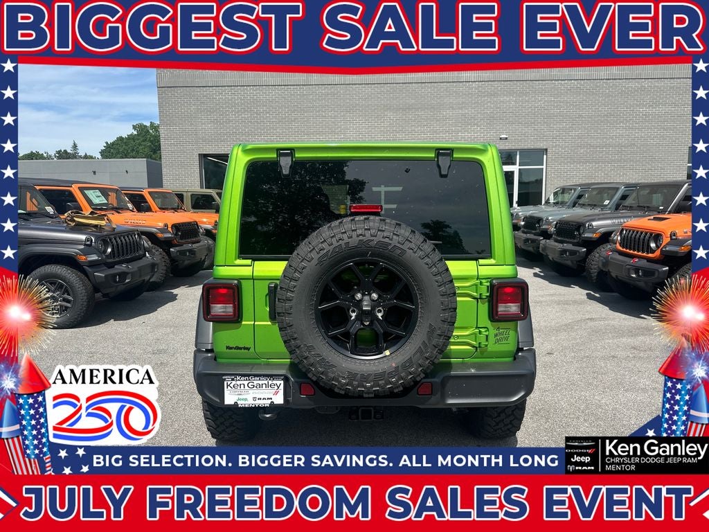 2026 Jeep Wrangler WRANGLER 4-DOOR WILLYS